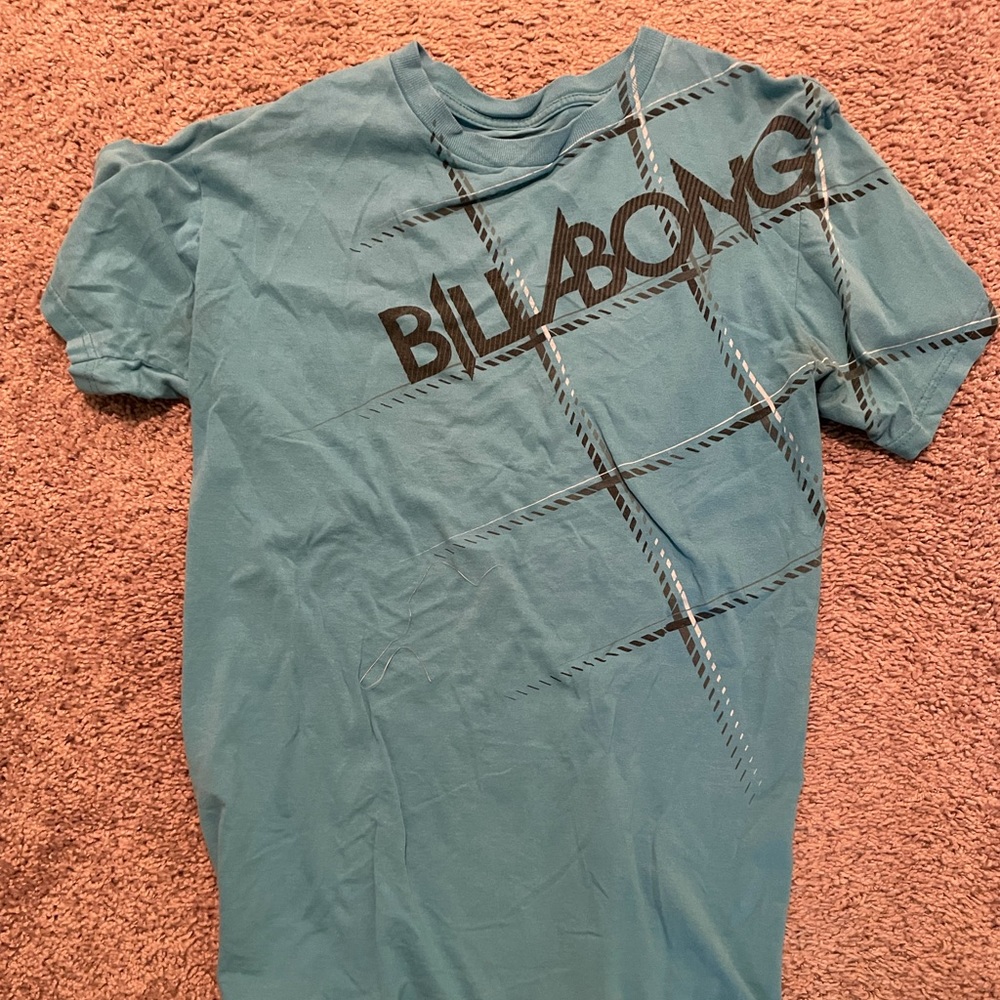 Men’s T-shirts and long sleeves. Size medium. Hurley and Billabong brands.